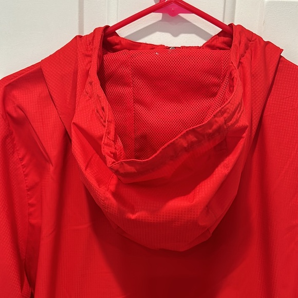 COLUMBIA WINDBREAKER RED SIZE L - Picture 9 of 12